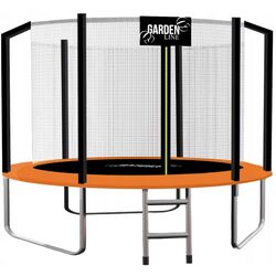 Trambulina cu plasa de protectie GardenLine TRA4309 (Black/Orange)
