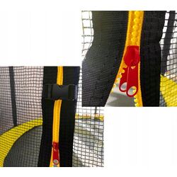 Trambulina cu plasa de protectie GardenLine TRA4309 (Black/Orange) Thumb