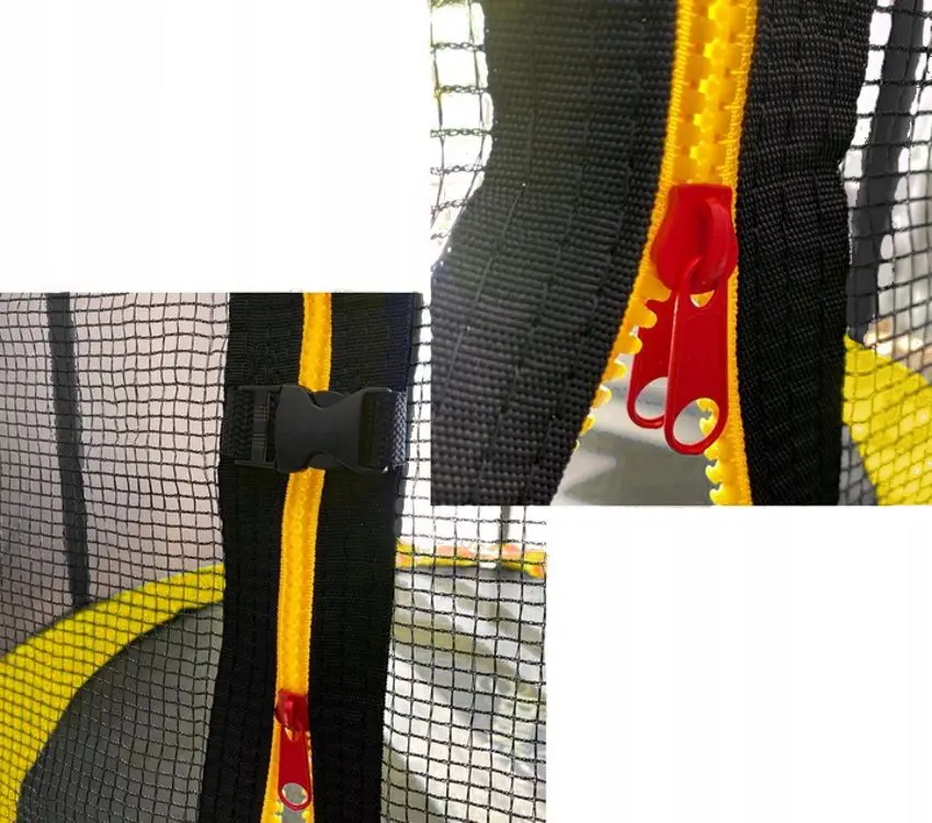 Trambulina cu plasa de protectie GardenLine TRA4309 (Black/Orange) - 4