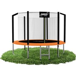 Trambulina cu plasa de protectie GardenLine TRA4309 (Black/Orange) Thumb
