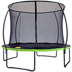 Trambulina cu plasa de protectie GardenLine TRA7635 312 cm (Green/Black)