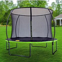 Trambulina cu plasa de protectie GardenLine TRA7635 312 cm (Green/Black) Thumb