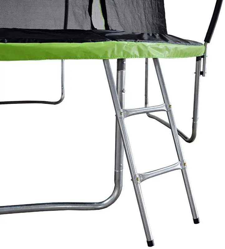 Батут с защитной сеткой GardenLine TRA7642 374 cm (Green/Black) - 2