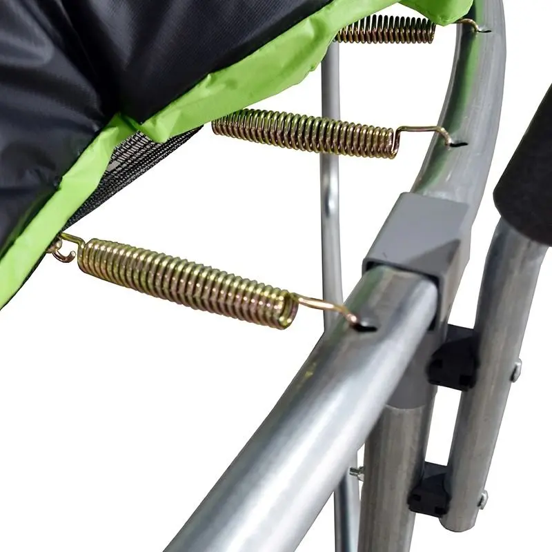 Батут с защитной сеткой GardenLine TRA7642 374 cm (Green/Black) - 3