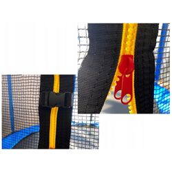 Батут с защитной сеткой GardenLine TRA9863 (Black/Blue) Thumb