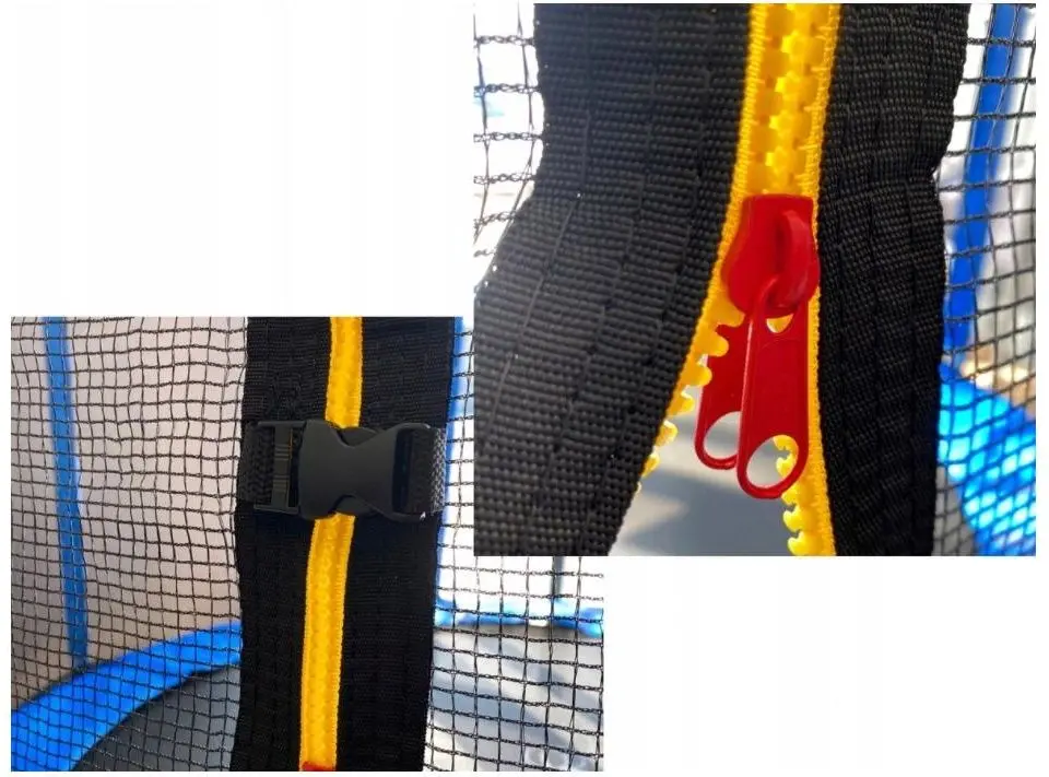 Батут с защитной сеткой GardenLine TRA9870 (Black/Blue)