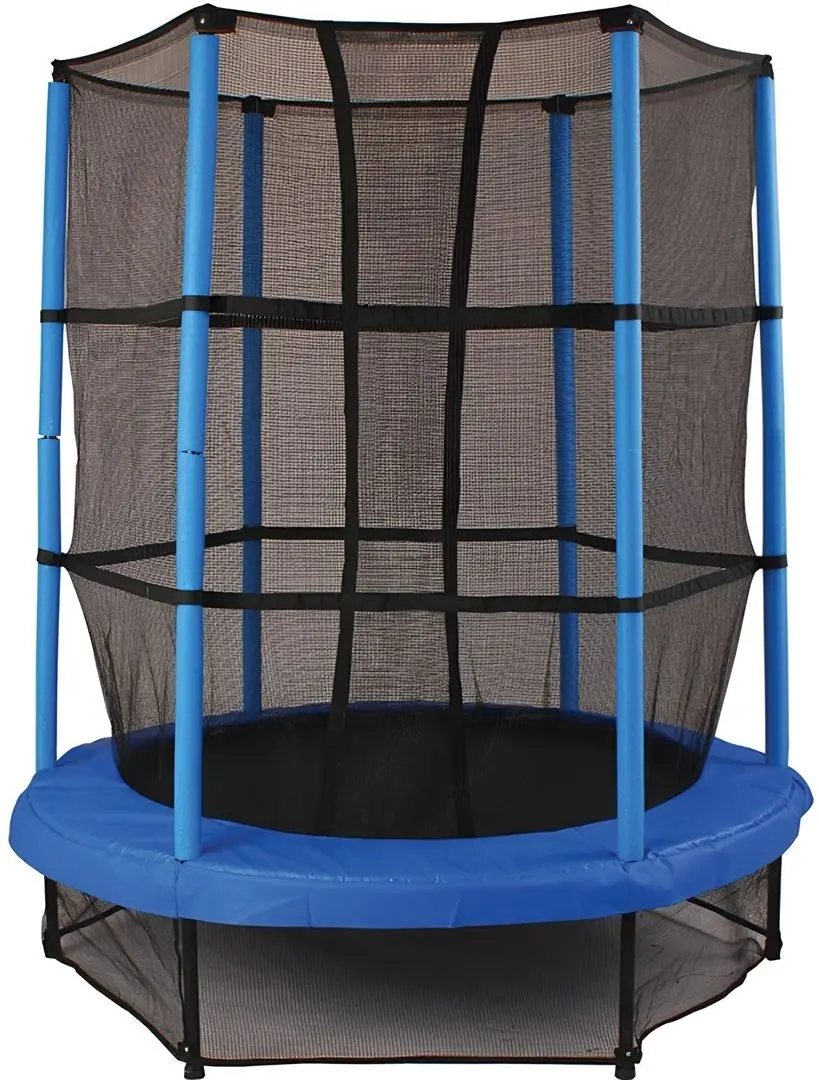 Батут с защитной сеткой Green Bay 67418 1.37m (Blue/Black)