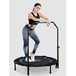 Fitness trambulina HomCom A71-034V00BU 102cm (Black/Blue) Thumb