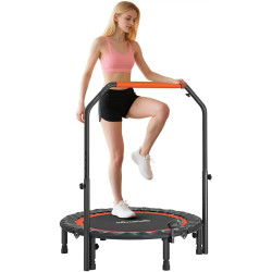 Fitness trambulina HomCom A71-034V01BK 102cm (Black/Red) Thumb