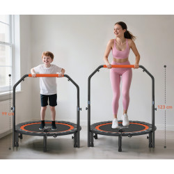 Fitness trambulina HomCom A71-034V01BK 102cm (Black/Red) Thumb