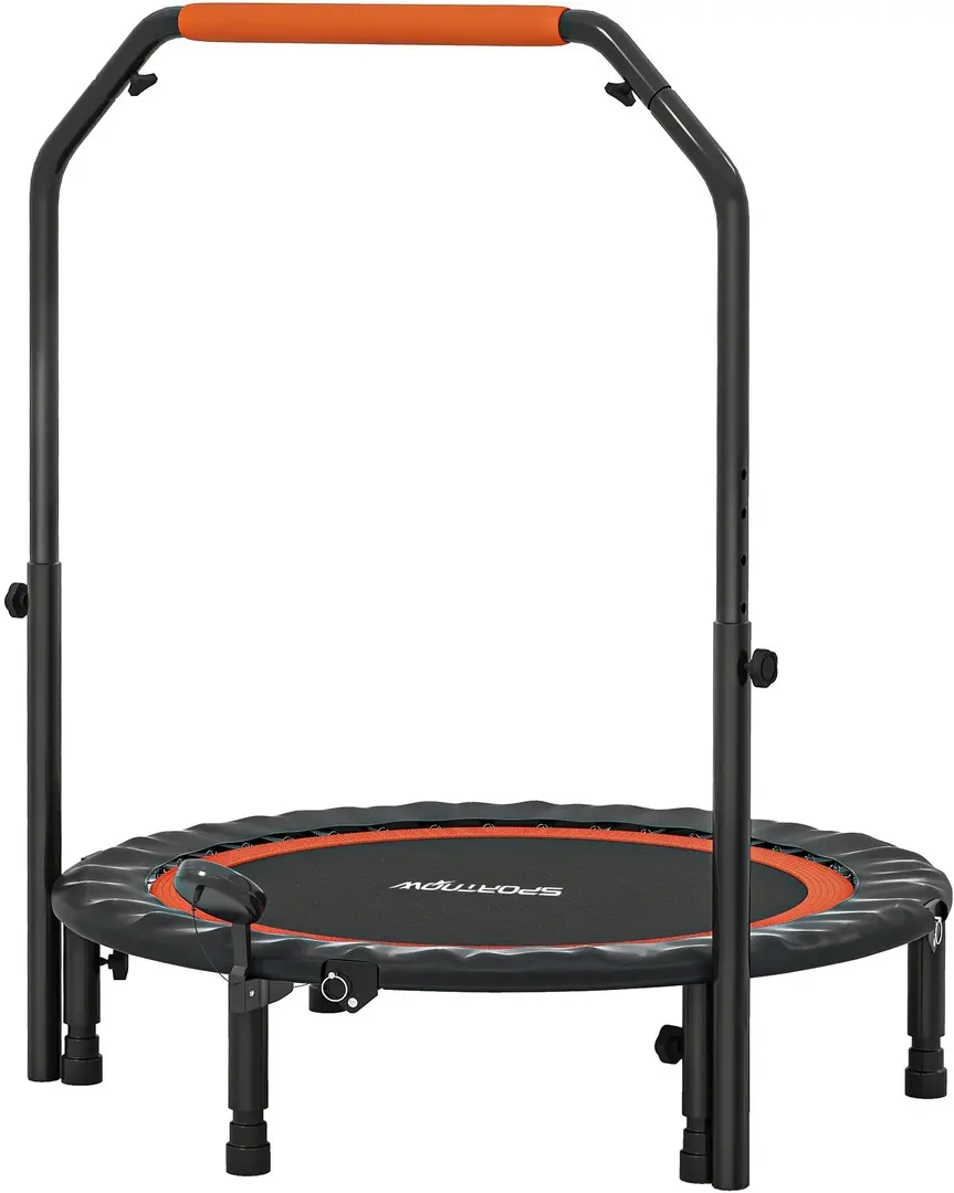 Fitness trambulina HomCom A71-034V01BK 102cm (Black/Red)