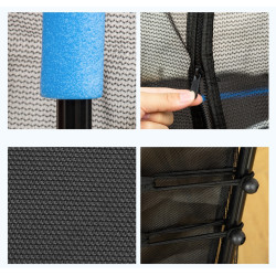 Trambulina cu plasa de protectie Homcom 342-007V02BU 163cm (Blue) Thumb