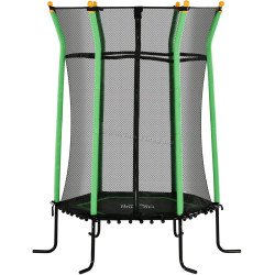 Trambulina cu plasa de protectie Homcom 342-007V02GN 163.5cm (Green)