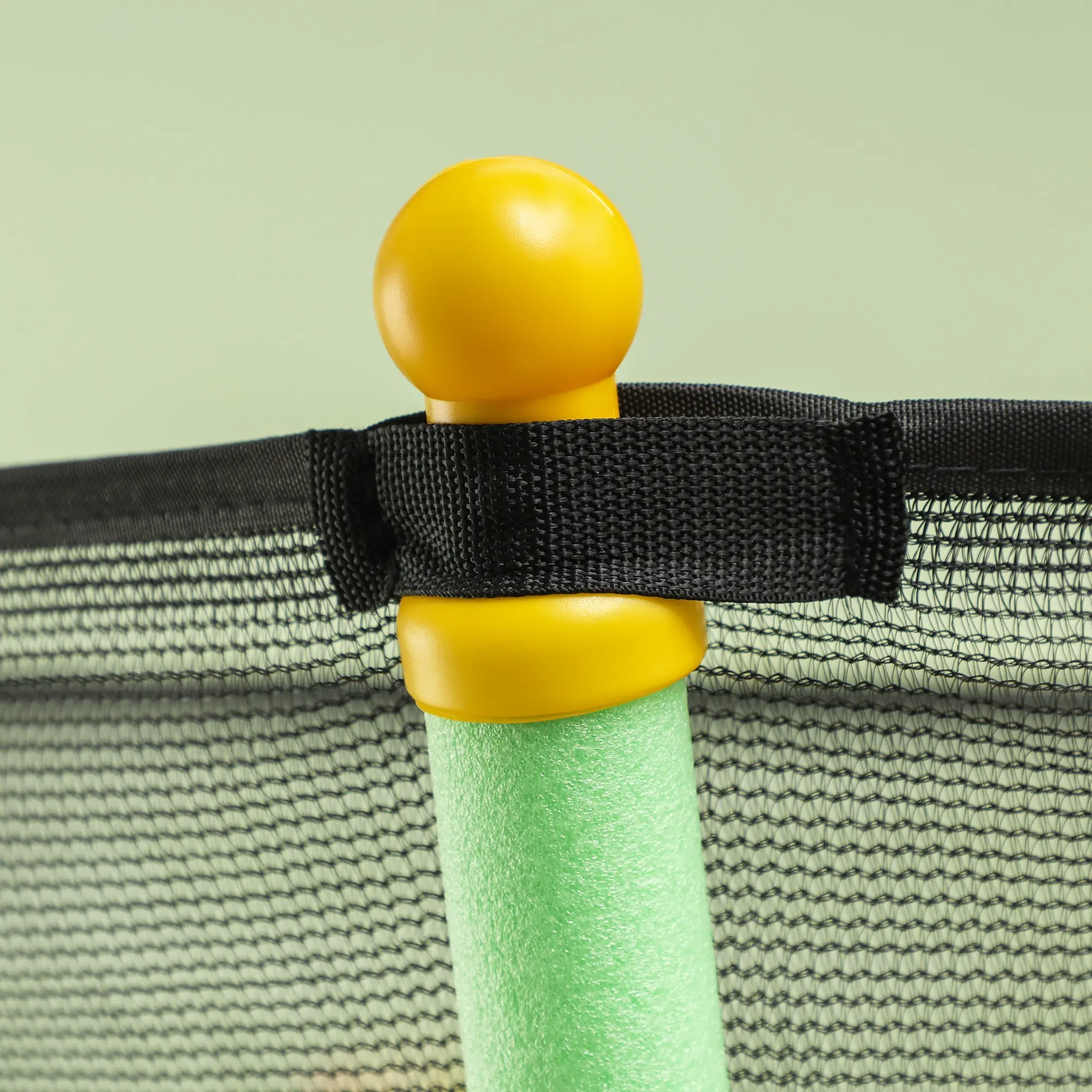 Батут с защитной сеткой Homcom 342-007V02GN 163.5cm (Green) - 4