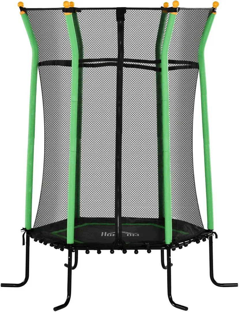 Батут с защитной сеткой Homcom 342-007V02GN 163.5cm (Green)