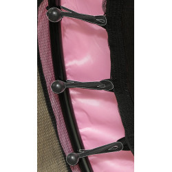 Trambulina cu plasa de protectie Homcom 342-008V02PK (Pink/Black) Thumb