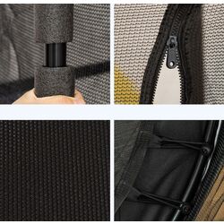 Trambulina cu plasa de protectie Homcom 342-009V01BK 163cm (Black) Thumb