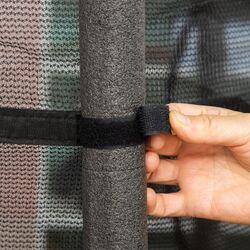 Trambulina cu plasa de protectie Homcom 342-009V01BK 163cm (Black) Thumb