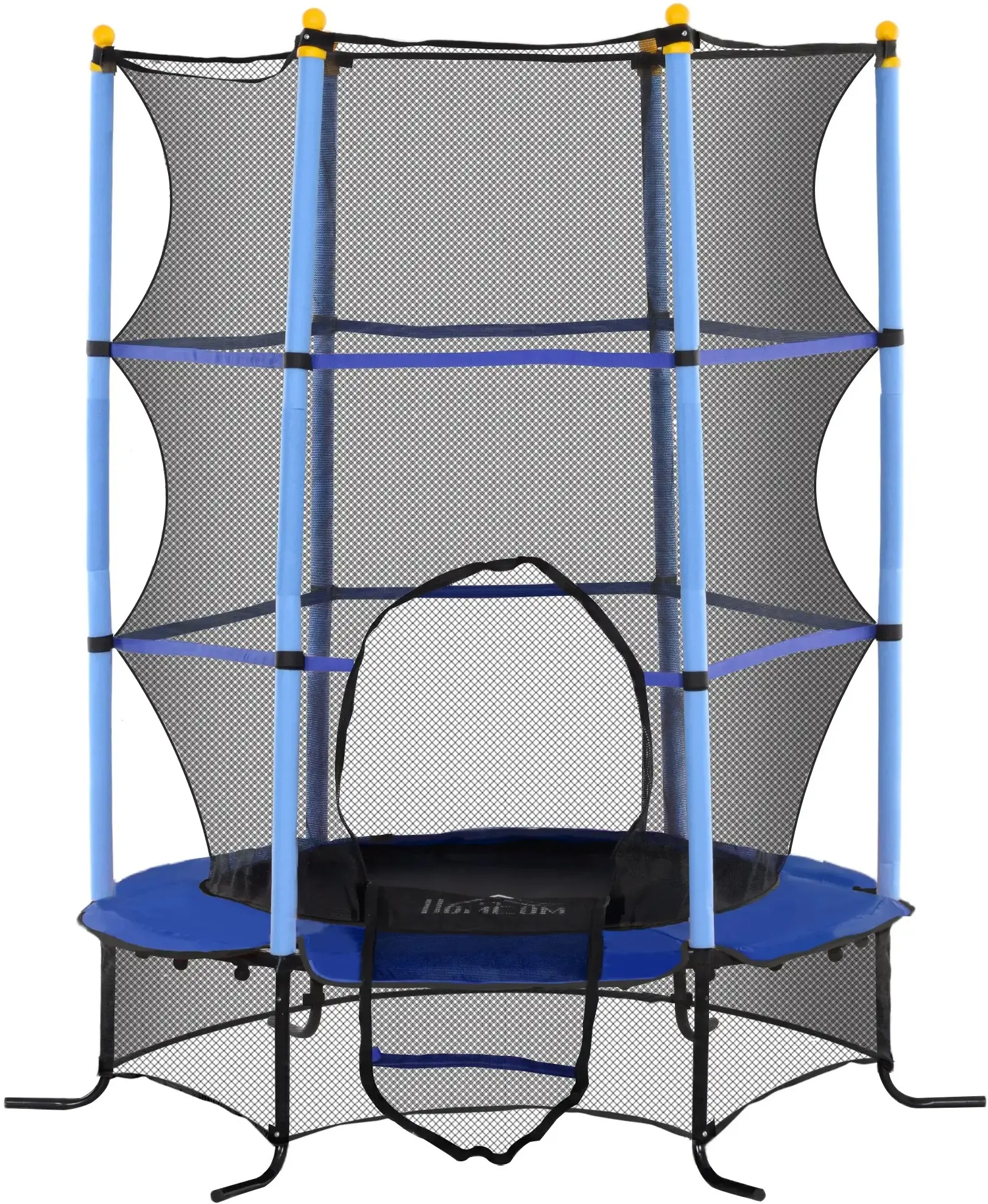 Trambulina cu plasa de protectie Homcom 342-009V02BU 163cm (Blue) - 2
