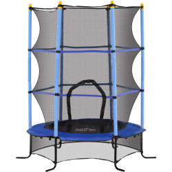 Trambulina cu plasa de protectie Homcom 342-009V02BU 163cm (Blue)