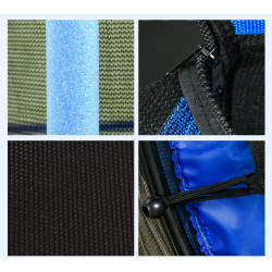 Trambulina cu plasa de protectie Homcom 342-009V02BU 163cm (Blue) Thumb