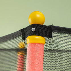 Trambulina cu plasa de protectie Homcom 342-009V02RD 163cm (Red) Thumb