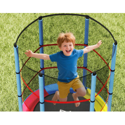 Батут с защитной сеткой Homcom 342-032V01MX 140cm (Multicolore) Thumb