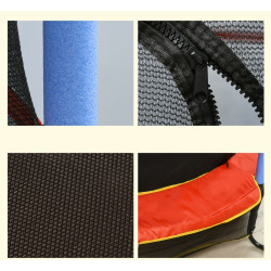 Батут с защитной сеткой Homcom 342-039V01BU 175cm (Blue/Red) Thumb