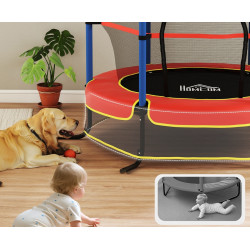 Батут с защитной сеткой Homcom 342-039V01BU 175cm (Blue/Red) Thumb