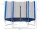 Trambulina cu plasa de protectie Homcom A71-012V01 205cm (Blue/Black)