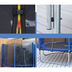 Батут с защитной сеткой Homcom A71-012V01 205cm (Blue/Black) Thumb