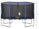 Trambulina cu plasa de protectie Homcom A71-015 426cm (Blue)