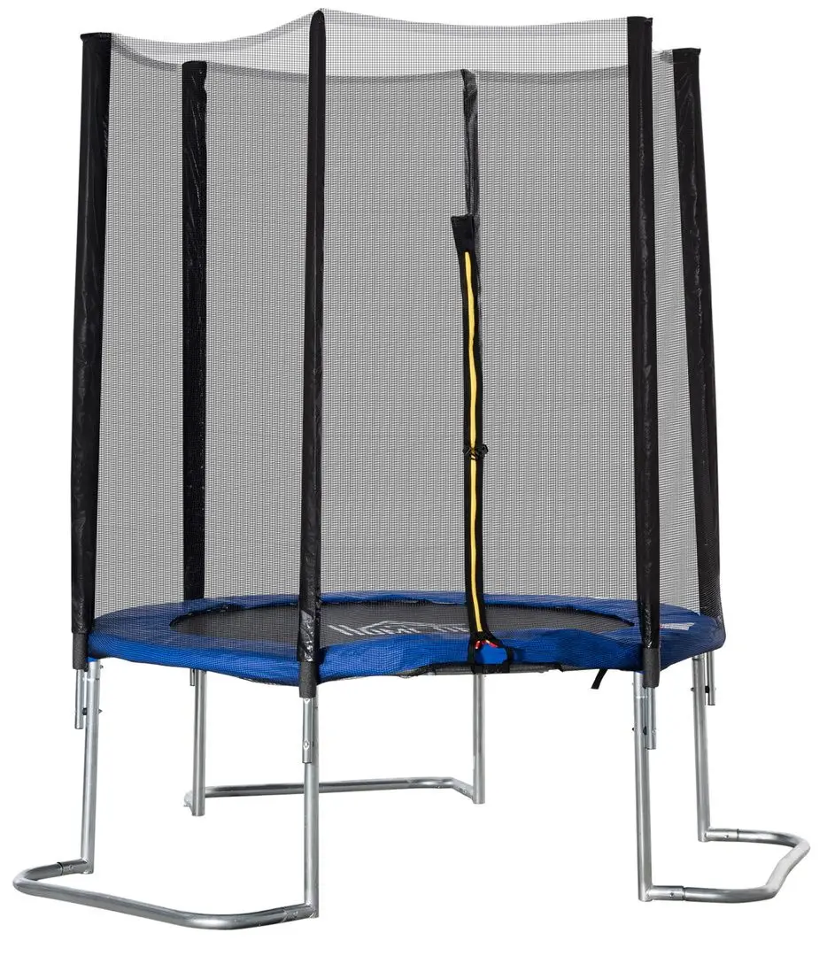 Trambulina cu plasa de protectie Homcom A71-024BU 230cm (Blue/Black)