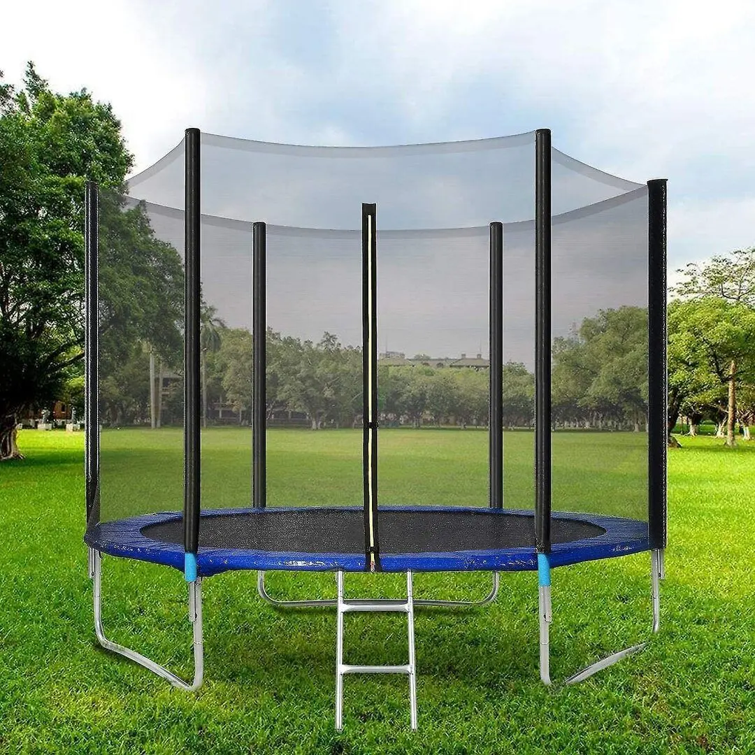 Trambulina cu plasa de protectie In One IO0028 244cm (Blue/Black) - 2