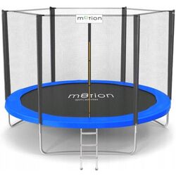 Trambulina cu plasa de protectie Jumi Motion OM-710122 (Blue/Black)