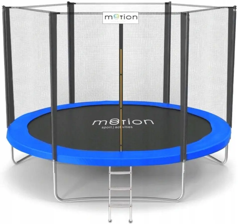 Trambulina cu plasa de protectie Jumi Motion OM-710122 (Blue/Black)