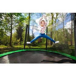 Trambulina cu plasa de protectie Jumi Motion OM-710139 305cm (Black/Green) Thumb
