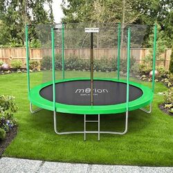 Trambulina cu plasa de protectie Jumi Motion OM-710177 (Green) Thumb