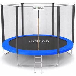 Trambulina cu plasa de protectie Jumi Motion OM-710184 244 cm (Black/Blue)