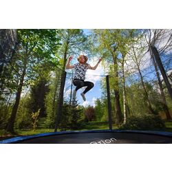 Батут с защитной сеткой Jumi Motion OM-710184 244 cm (Black/Blue) Thumb