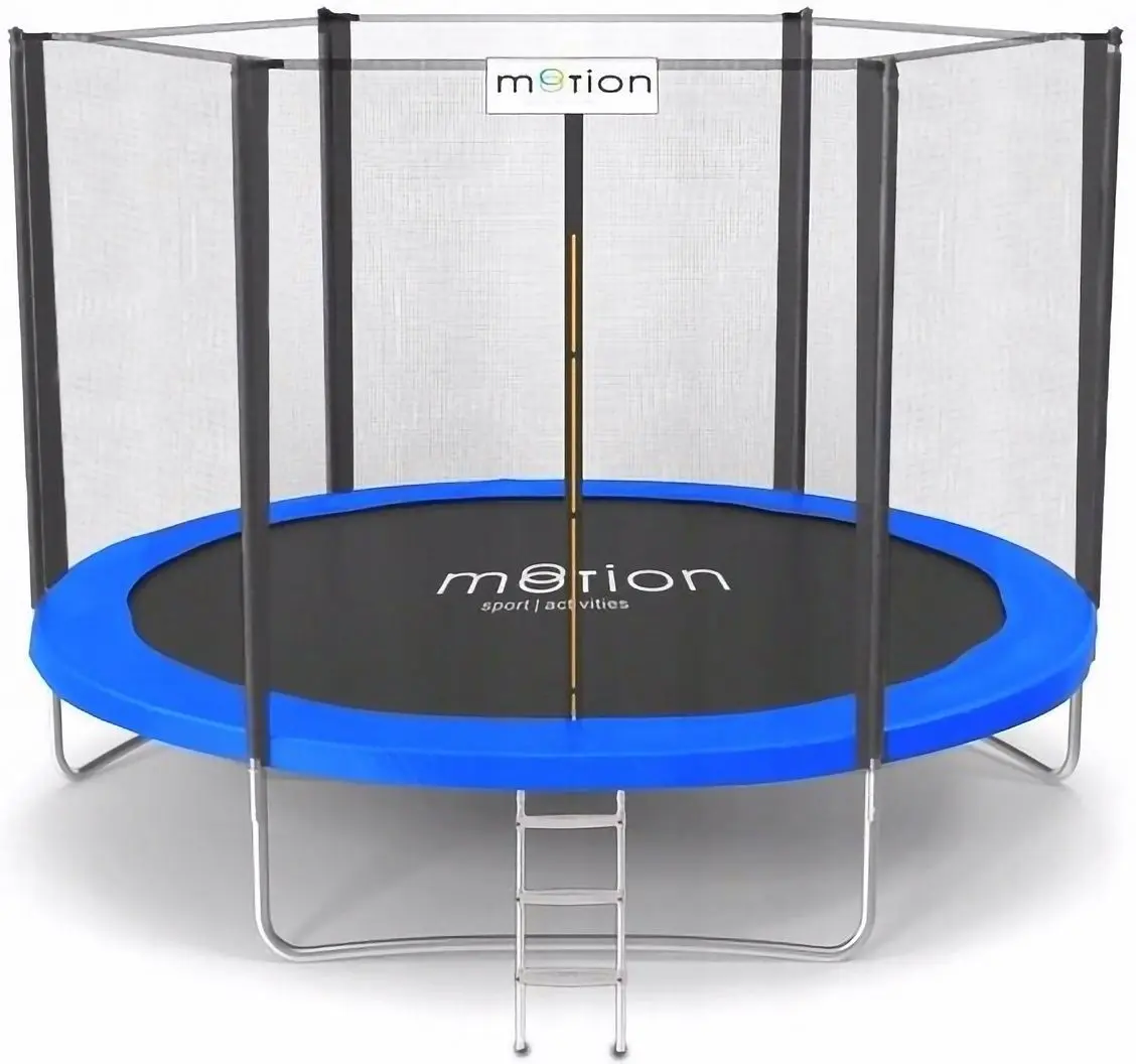 Батут с защитной сеткой Jumi Motion OM-710184 244 cm (Black/Blue)