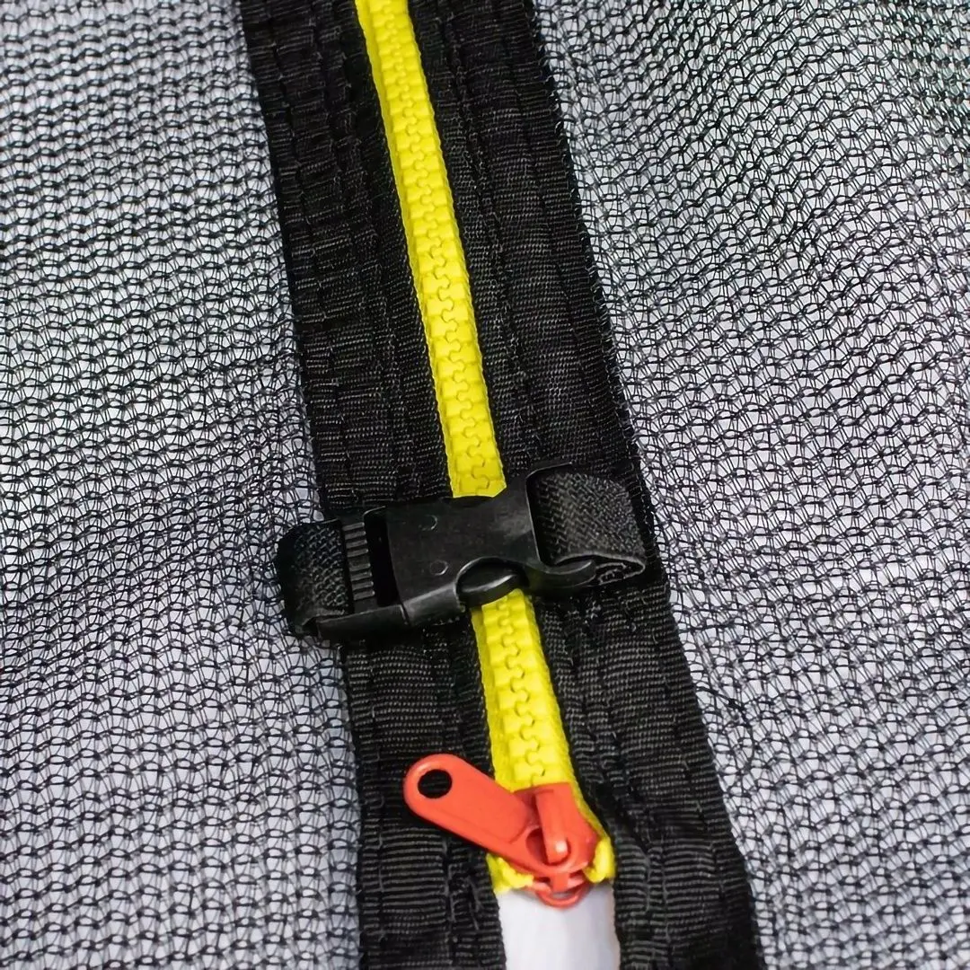 Trambulina cu plasa de protectie Jumi Motion OM-710191 244 cm (Black/Green)