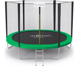 Батут с защитной сеткой Jumi Motion OM-710191 244 cm (Black/Green)