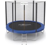 Батут с защитной сеткой Jumi Motion OM-710269 305cm (Black/Blue)