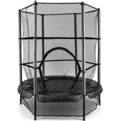 Батут с защитной сеткой Klarfit 140 cm (Black)