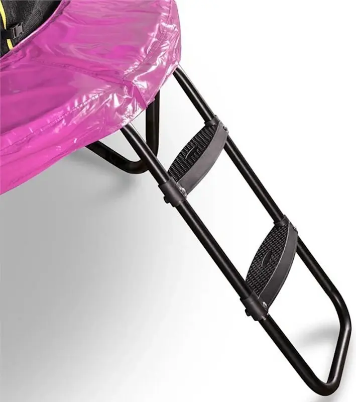 Батут с защитной сеткой Klarfit Rocketgirl 250 (Pink/Black) - 4