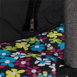 Батут с защитной сеткой Klarfit Rocketkid 140 cm (Floral) Thumb