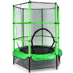 Батут с защитной сеткой Klarfit Rocketkid (Green/Black) Thumb