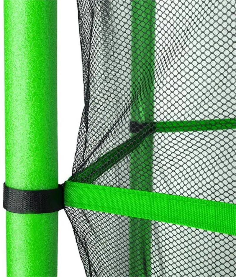 Батут с защитной сеткой Klarfit Rocketkid (Green/Black) - 6