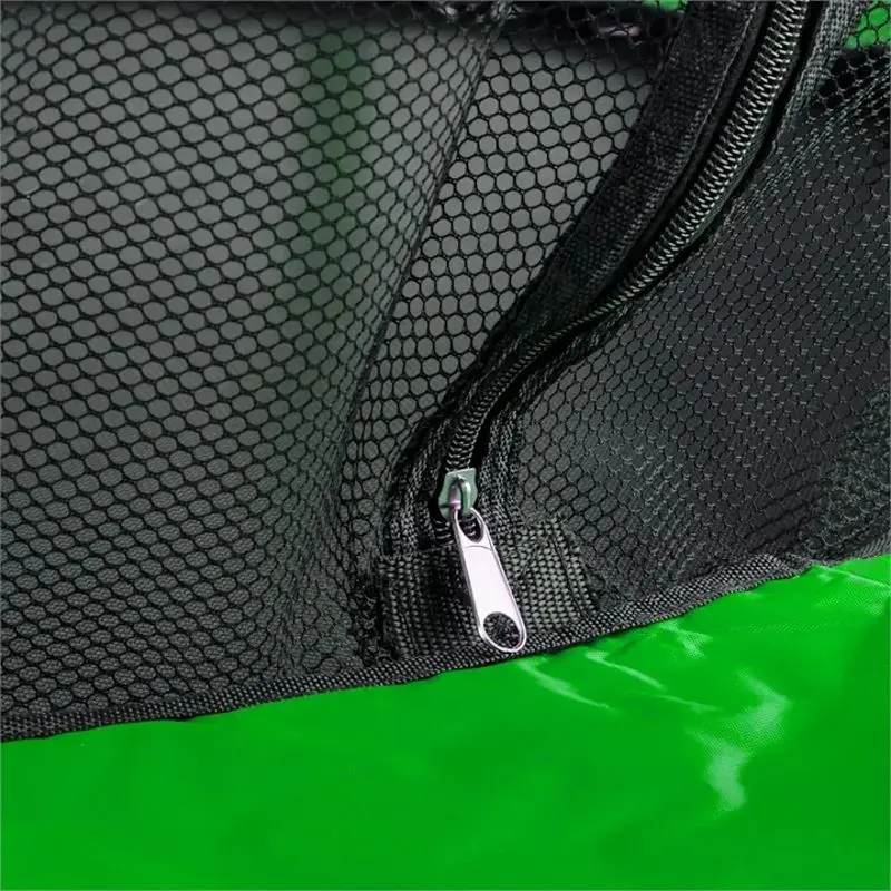 Батут с защитной сеткой Klarfit Rocketkid (Green/Black) - 3